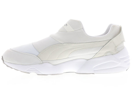 Puma Trinomic Sock NM x Stampd 36142903 Mens White Leather Slip On Sneakers Shoes