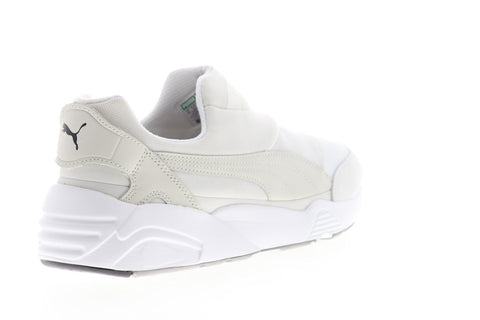 Puma Trinomic Sock NM x Stampd 36142903 Mens White Leather Slip On Sneakers Shoes