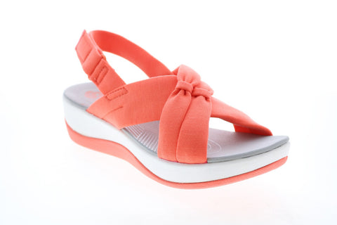 Clarks Arla Belle 26143194 Womens Pink Wide Slingback Sandals Shoes