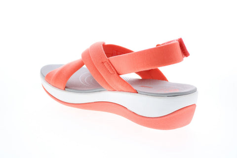 Clarks Arla Belle 26143194 Womens Pink Wide Slingback Sandals Shoes