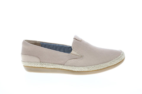 Clarks Danelly Iris 26143220 Womens Beige Leather Flats Loafer Shoes
