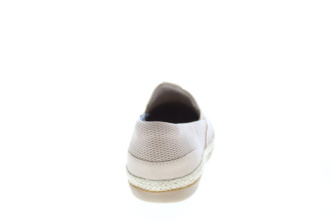 Clarks Danelly Iris 26143220 Womens Beige Leather Flats Loafer Shoes