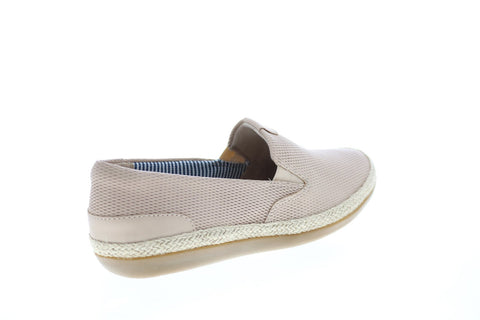 Clarks Danelly Iris 26143220 Womens Beige Leather Flats Loafer Shoes