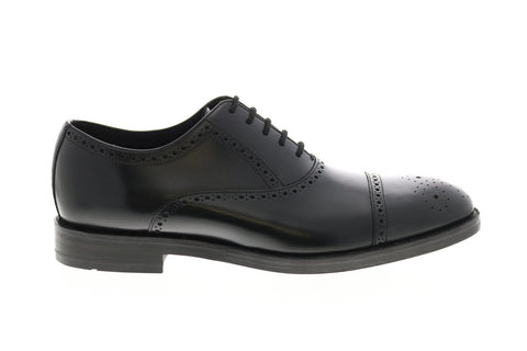 Clarks Oliver Limit Mens Black Leather Oxfords Wingtip & Brogue Shoes
