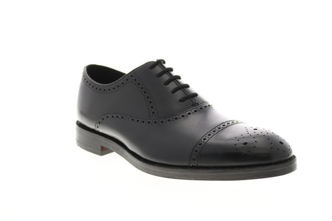 Clarks Oliver Limit Mens Black Leather Oxfords Wingtip & Brogue Shoes