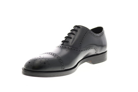 Clarks Oliver Limit Mens Black Leather Oxfords Wingtip & Brogue Shoes