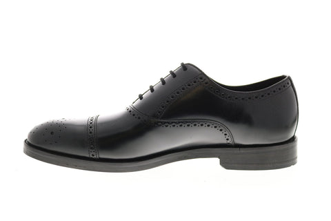 Clarks Oliver Limit Mens Black Leather Oxfords Wingtip & Brogue Shoes