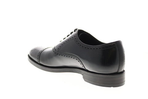 Clarks Oliver Limit Mens Black Leather Oxfords Wingtip & Brogue Shoes