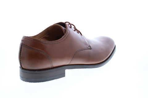 Clarks Flow Plain 26143648 Mens Brown Oxfords & Lace Ups Plain Toe Shoes