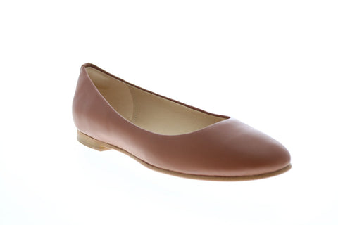 Clarks Grace Piper 26144035 Womens Brown Leather Slip On Ballet Flats Shoes