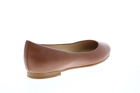 Clarks Grace Piper 26144035 Womens Brown Leather Slip On Ballet Flats Shoes