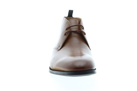 Clarks Gilman Mid 26144055 Mens Brown Leather Chukkas Lace Up Boots Shoes
