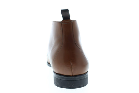 Clarks Gilman Mid 26144055 Mens Brown Leather Chukkas Lace Up Boots Shoes