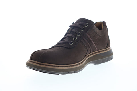Clarks Un Ramble Go 26144147 Mens Brown Wide Oxfords & Lace Ups Plain Toe Shoes