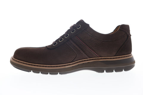 Clarks Un Ramble Go Mens Brown Wide 2E Oxfords & Lace Ups Plain Toe Shoes