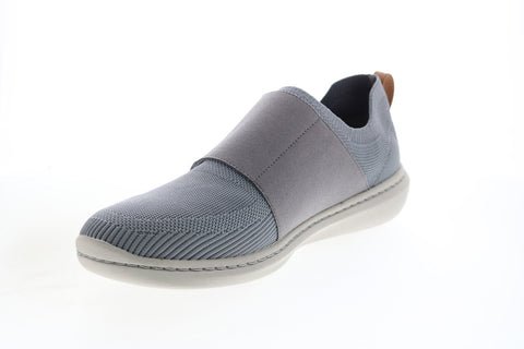 Clarks Step Urban Race 26144333 Mens Gray Canvas Lifestyle Sneakers Shoes