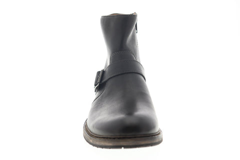 Clarks Clarkdale Spare 26144443 Mens Black Leather Zipper Ankle Boots Shoes