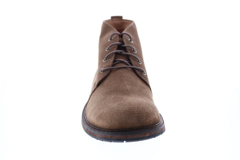Clarks Clarkdale Base 26144449 Mens Brown Suede Lace Up Chukkas Boots