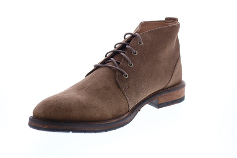 Clarks Clarkdale Base 26144449 Mens Brown Suede Lace Up Chukkas Boots