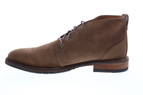 Clarks Clarkdale Base 26144449 Mens Brown Suede Lace Up Chukkas Boots