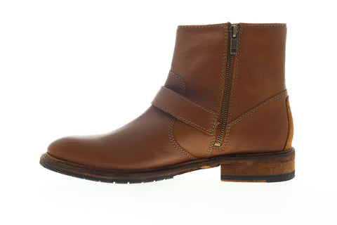 Clarks Clarkdale Spare 26144450 Mens Brown Leather High Top Casual Dress Boots