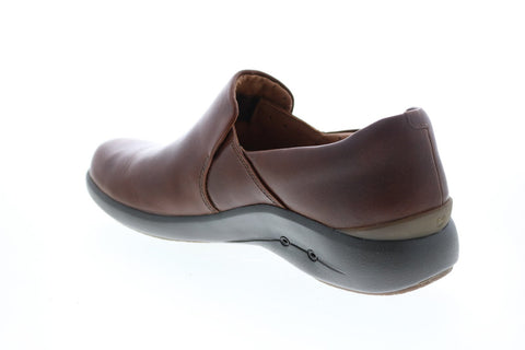 Clarks Un Loop 2 Step 26144579 Womens Brown Leather Loafer Flats Shoes