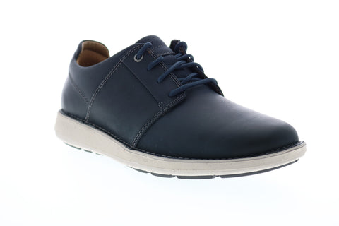 Clarks Un Larvik Lace 26144586 Mens Blue Oxfords & Lace Ups Plain Toe Shoes