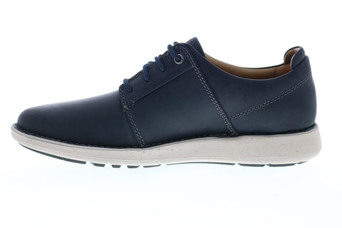Clarks Un Larvik Lace 26144586 Mens Blue Oxfords & Lace Ups Plain Toe Shoes