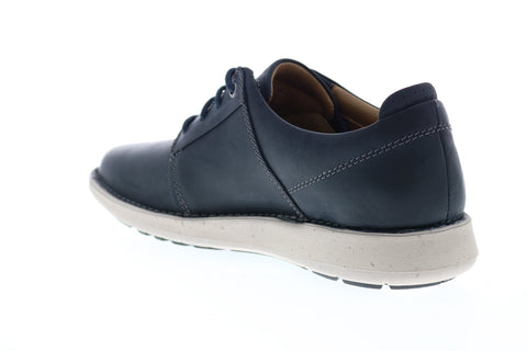 Clarks Un Larvik Lace 26144586 Mens Blue Oxfords & Lace Ups Plain Toe Shoes