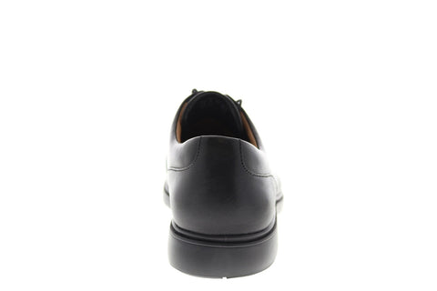 Clarks Un Tailor Cap 26144676 Mens Black Oxfords & Lace Ups Cap Toe Shoes