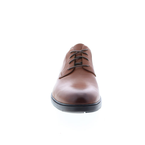 Clarks Un Tailor Tie 26144680 Mens Brown Leather Oxfords Plain Toe Shoes