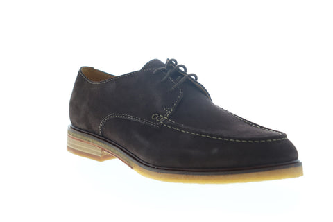 Clarks Clarkdale Apron 26144716 Mens Brown Suede Low Top Plain Toe Oxfords Shoes