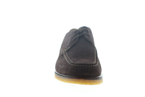 Clarks Clarkdale Apron 26144716 Mens Brown Suede Low Top Plain Toe Oxfords Shoes