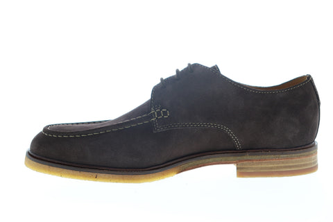 Clarks Clarkdale Apron 26144716 Mens Brown Suede Low Top Plain Toe Oxfords Shoes