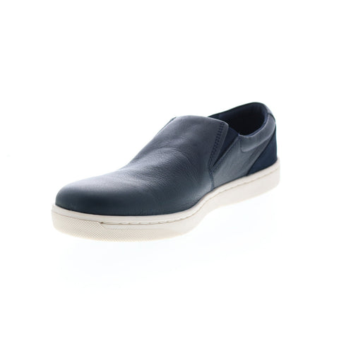 Clarks Kitna Free 26144763 Mens Blue Leather Lifestyle Sneakers Shoes