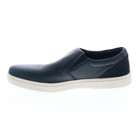 Clarks Kitna Free 26144763 Mens Blue Leather Lifestyle Sneakers Shoes