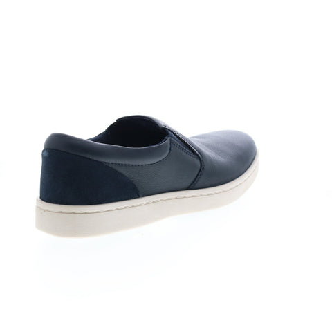 Clarks Kitna Free 26144763 Mens Blue Leather Lifestyle Sneakers Shoes