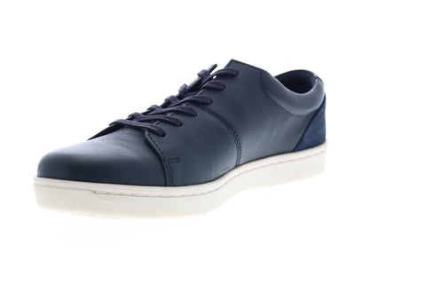 Clarks Kitna Vibe 26144767 Mens Blue Leather Lace Up Lifestyle Sneakers Shoes
