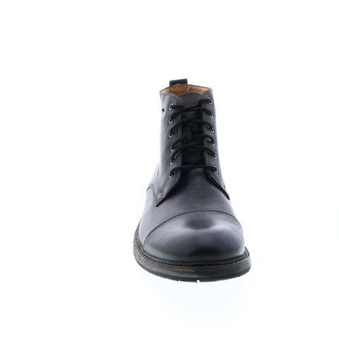 Clarks Clarkdale Hill 26144863 Mens Black Leather Lace Up Casual Dress Boots
