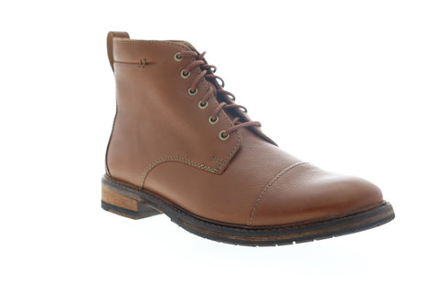 Clarks Clarkdale Hill 26144866 Mens Brown Leather Casual Dress Boots