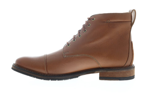 Clarks Clarkdale Hill 26144866 Mens Brown Leather Casual Dress Boots