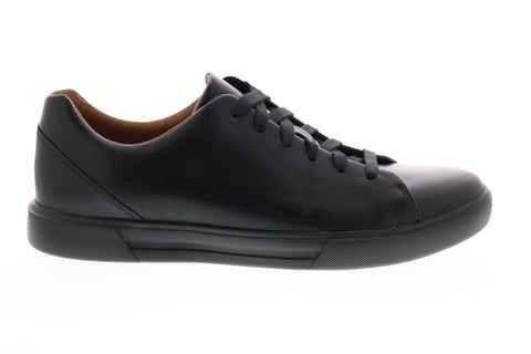 Clarks Un Costa Lace 26144904 Mens Black Leather Lace Up Lifestyle Sneakers Shoes