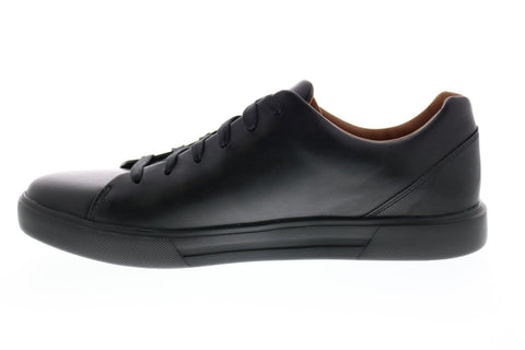 Clarks Un Costa Lace 26144904 Mens Black Leather Lace Up Lifestyle Sneakers Shoes