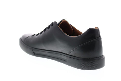 Clarks Un Costa Lace 26144904 Mens Black Leather Lace Up Lifestyle Sneakers Shoes
