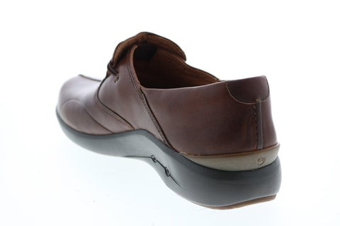 Clarks Un Loop 2 Walk 26144954 Mens Brown Wide Leather Casual Loafers & Slip Ons Shoes