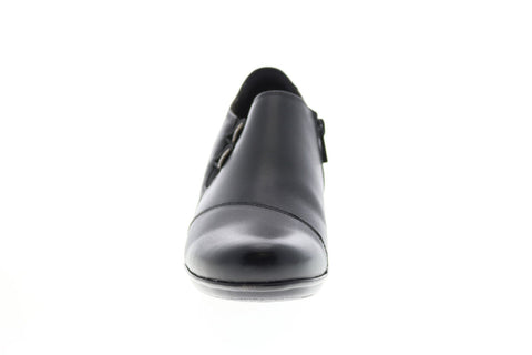 Clarks Emslie Guide 26145004 Womens Black Leather Ankle & Booties Boots