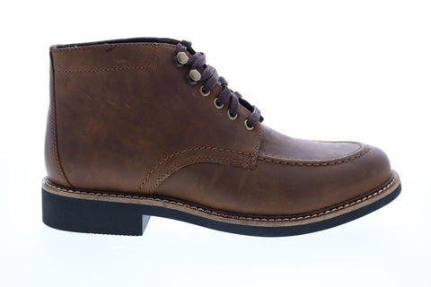 Bostonian Walker Mid 26145095 Mens Brown Leather Lace Up Chukkas Boots
