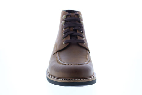 Bostonian Walker Mid 26145095 Mens Brown Leather Lace Up Chukkas Boots