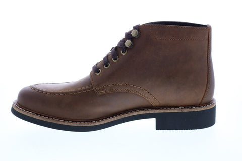 Bostonian Walker Mid 26145095 Mens Brown Leather Lace Up Chukkas Boots