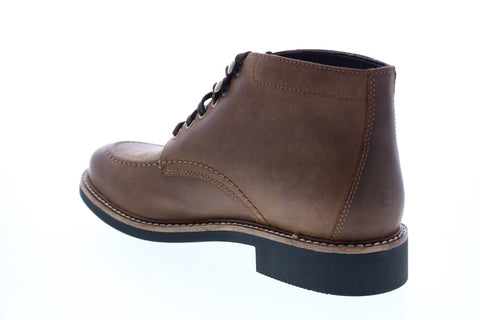 Bostonian Walker Mid 26145095 Mens Brown Leather Lace Up Chukkas Boots